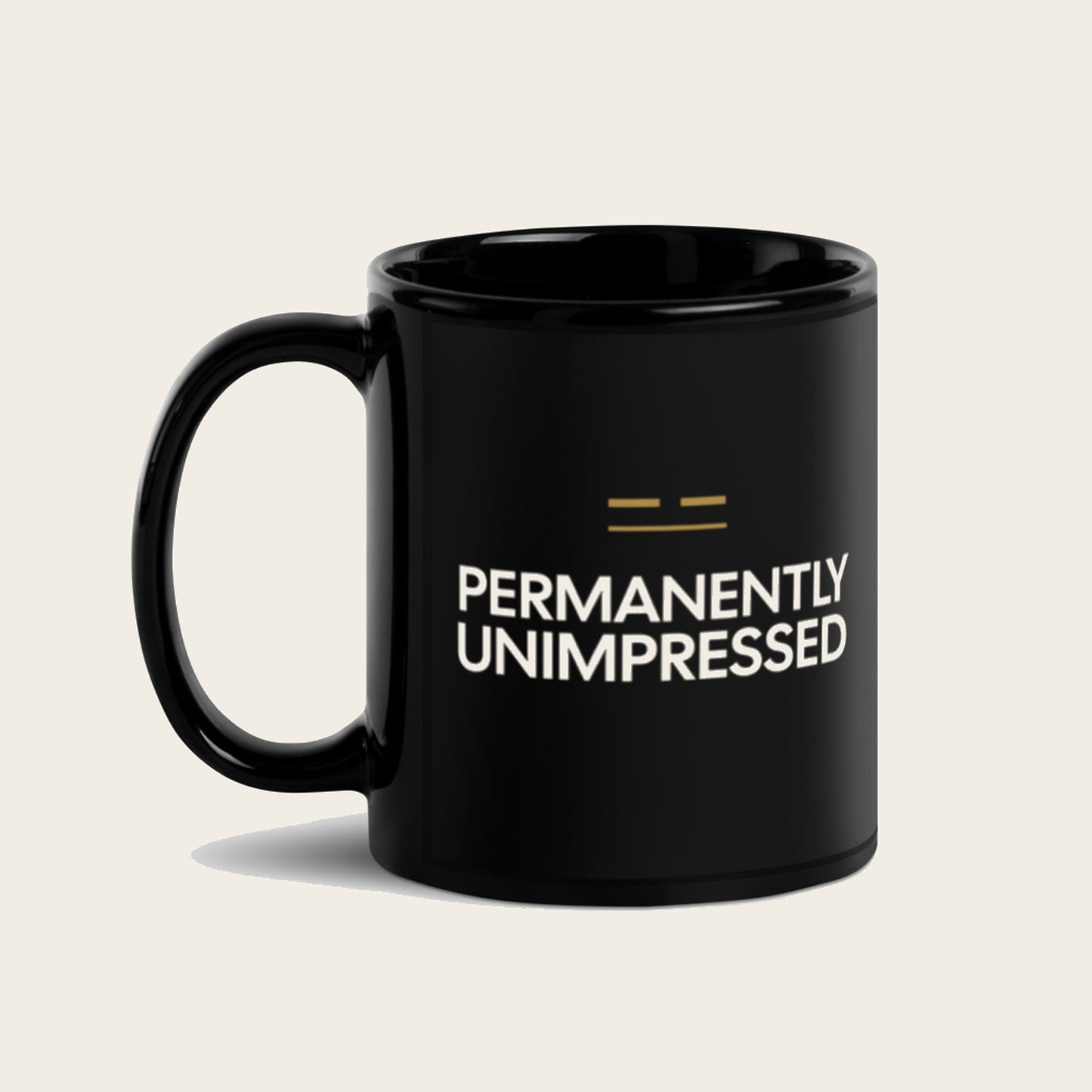 Permanently Unimpressed — Mug