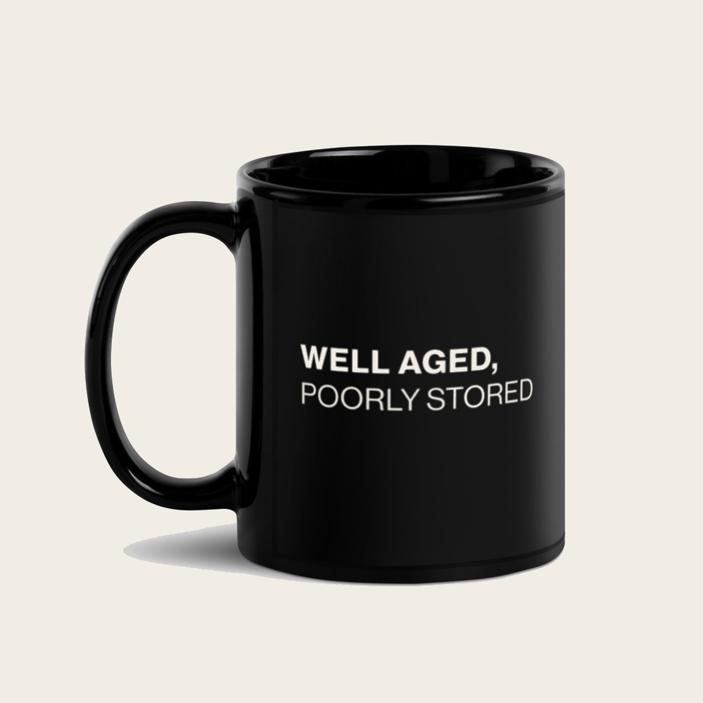 Well Aged, Poorly Stored — Mug