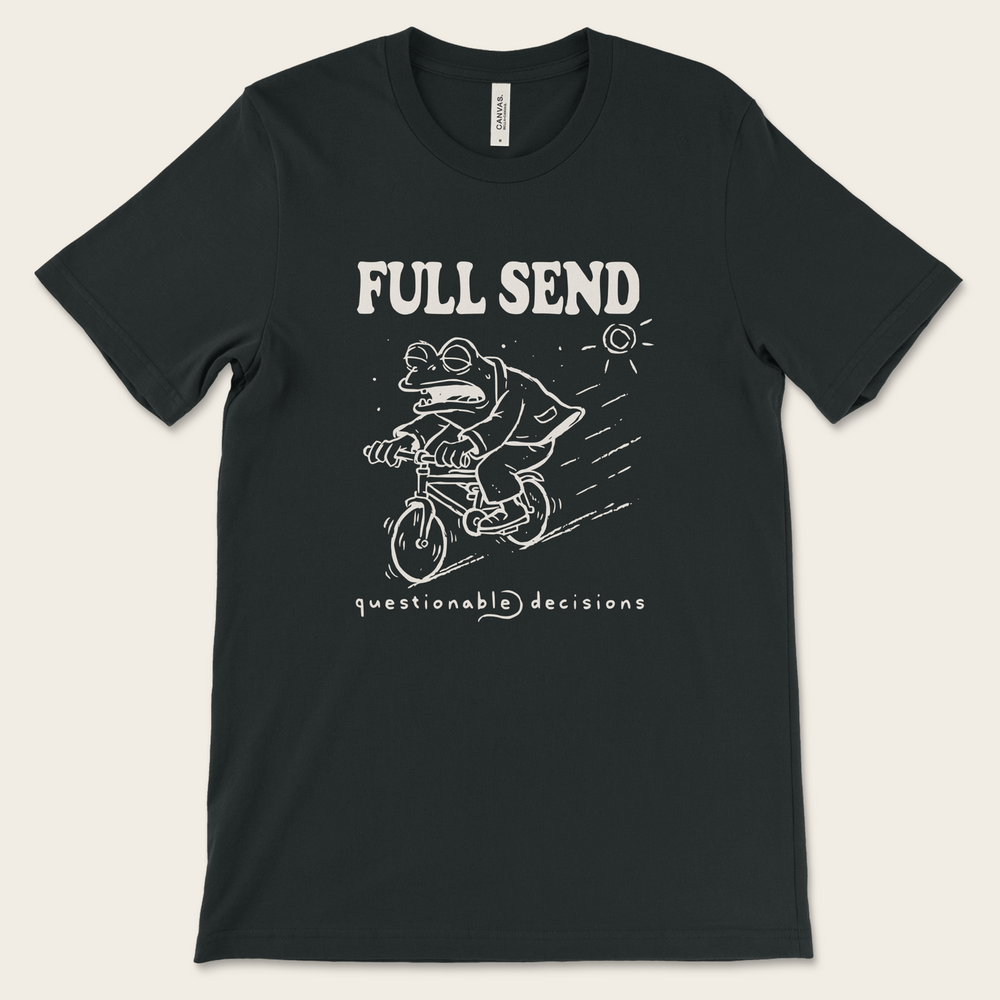 Full Send Frog — Tee