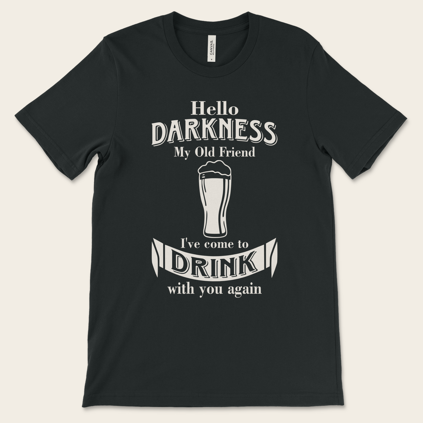 Hello Darkness — Tee