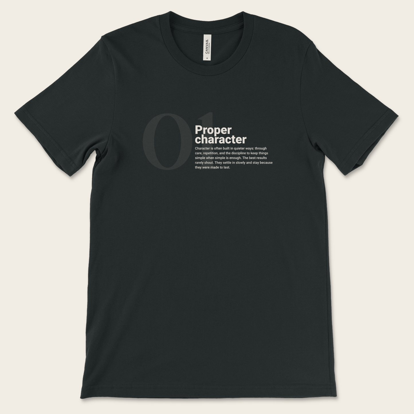 Proper Character — Tee