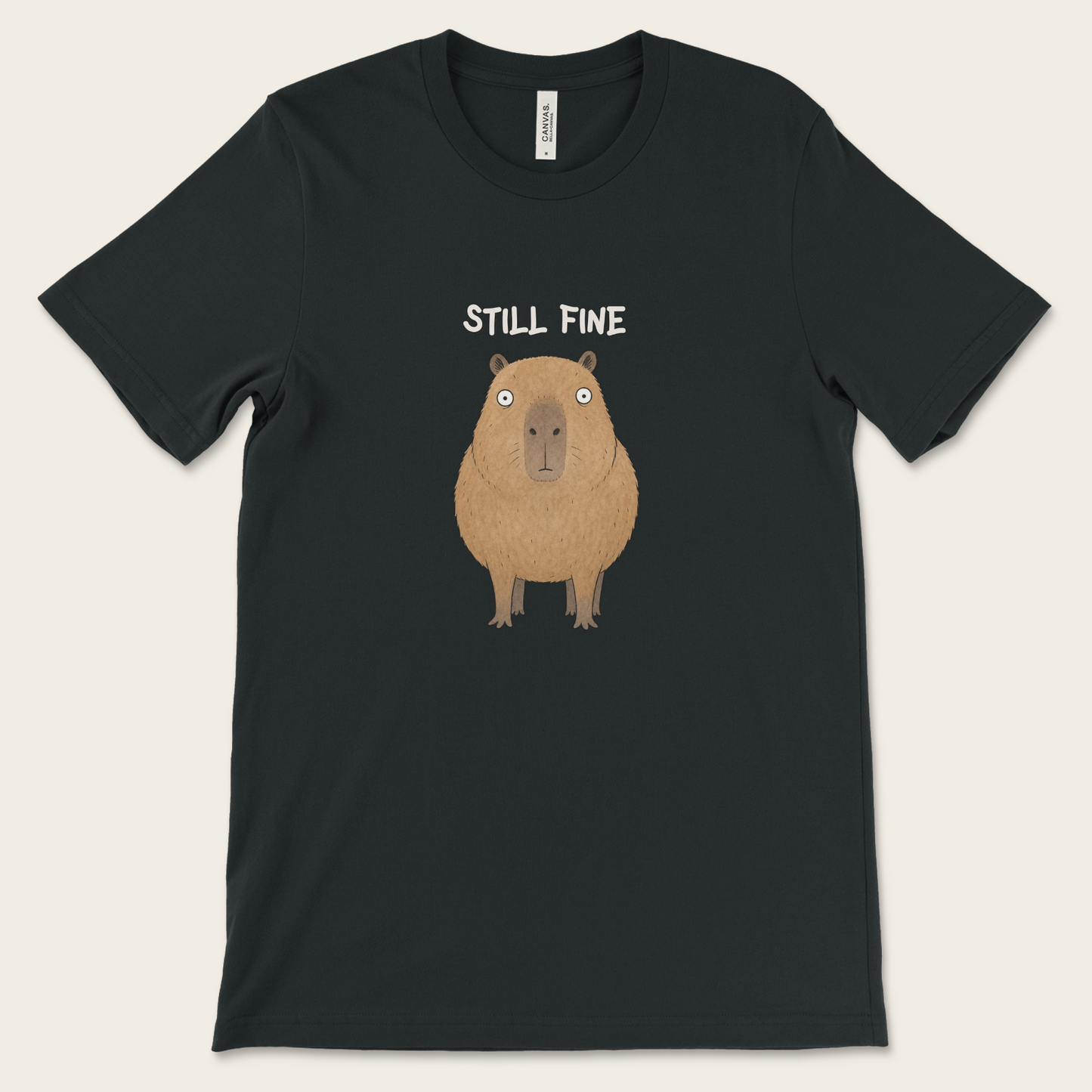 Still Fine Capybara — Tee