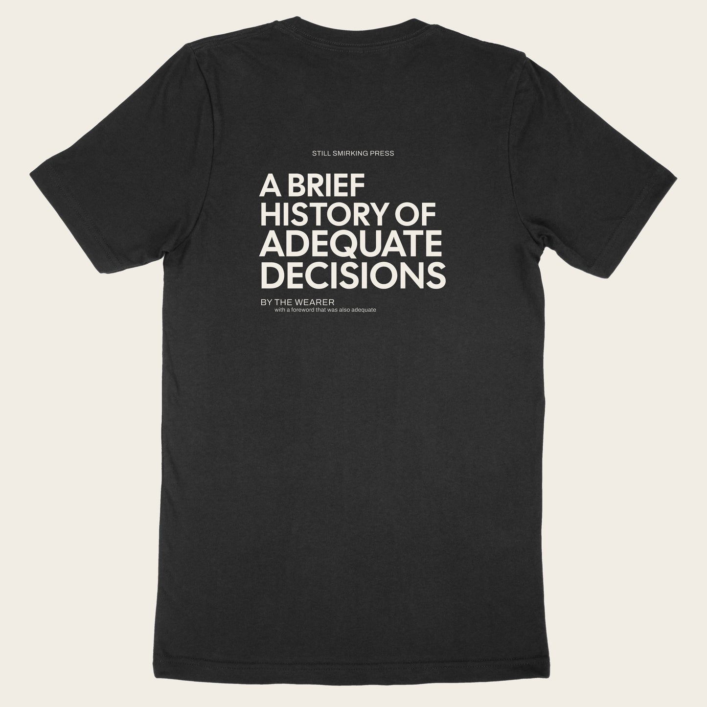 Adequate Decisions — Tee