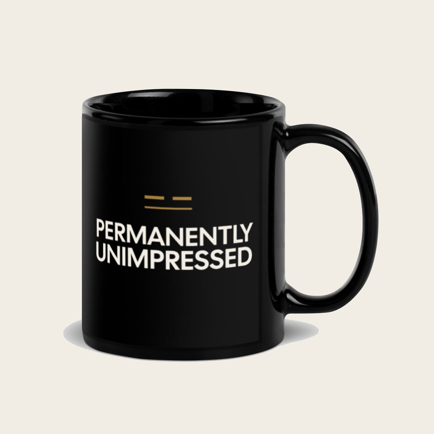 Permanently Unimpressed — Mug