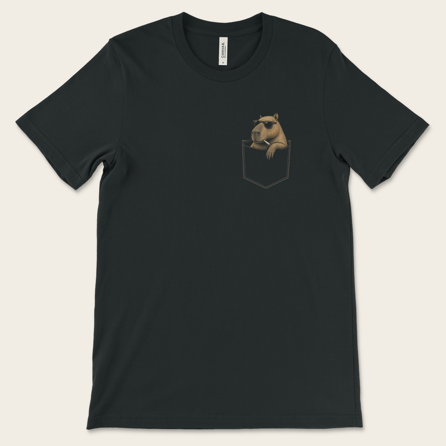 Pocket Capybara — Tee