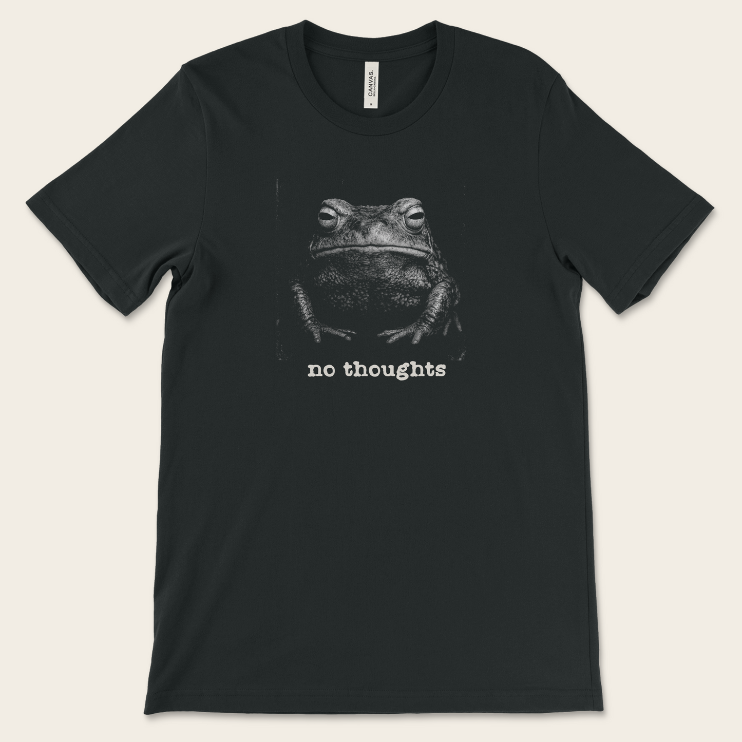 No Thoughts Frog T-Shirt — Tee