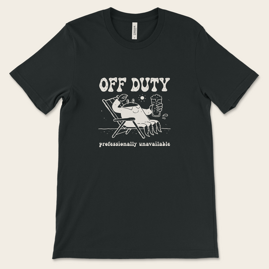 Off Duty Crab — Tee