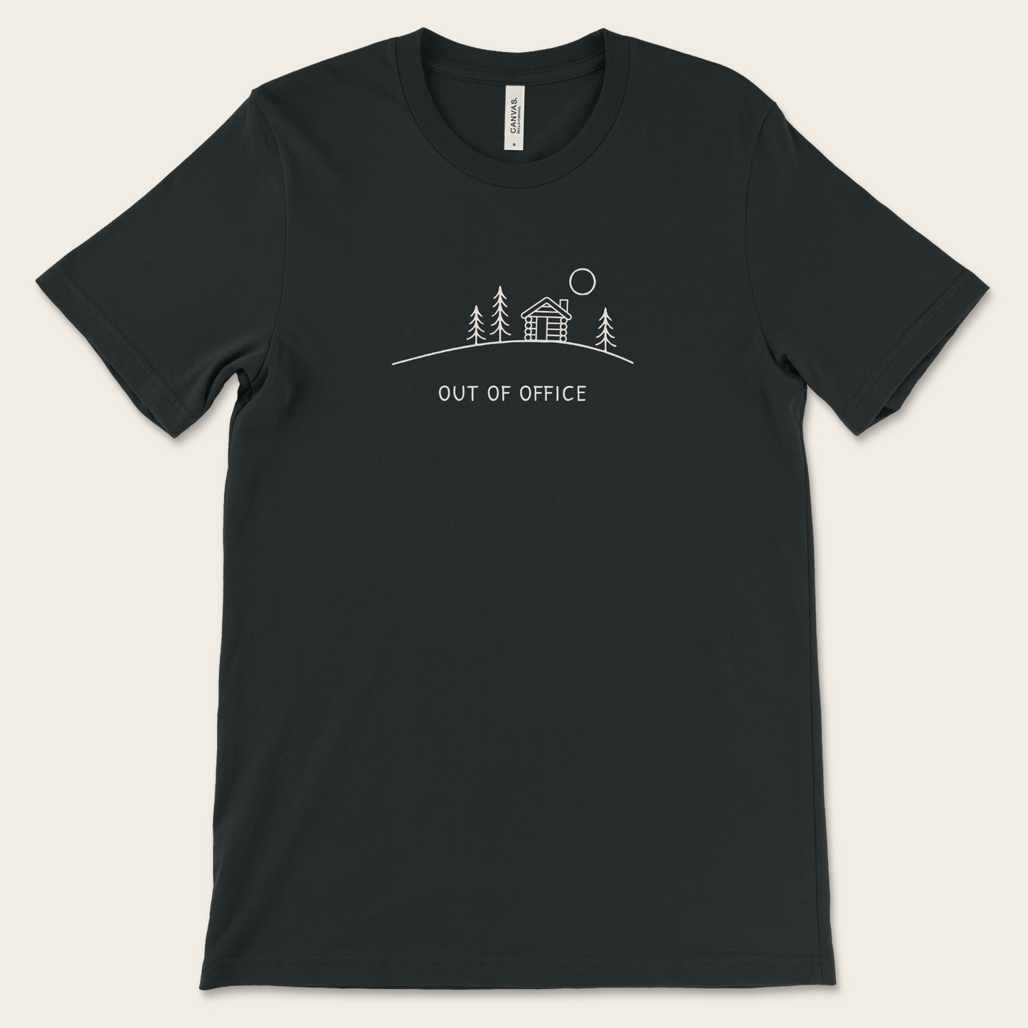 Out of Office — Badge Tee