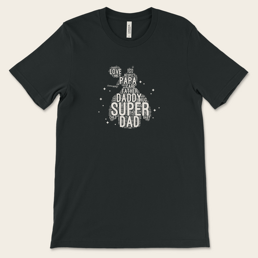 Super Dad Word Cloud — Tee