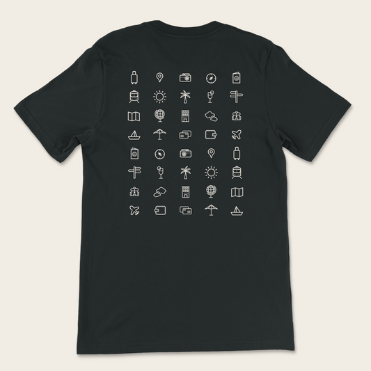 Travel Icons — Tee